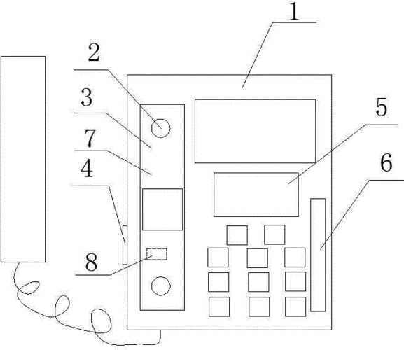 cn104427032a_一种可消毒的固定电话失效