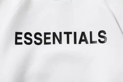 fear of god essentials第七季复线压胶字母潮牌男女情侣圆领卫衣