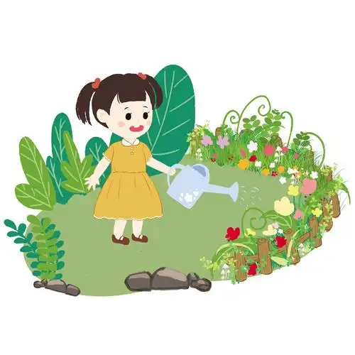 我的乐园就是家附近的那个小花园!