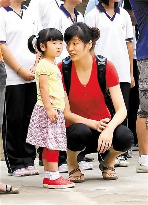 姚明女儿身高破1米35 她才6岁啊