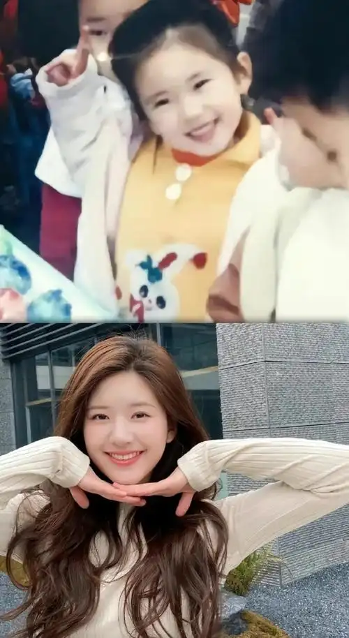 赵露思上小学时的毕业照