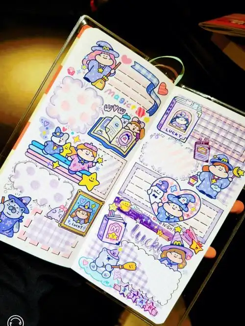 肉球weeks手帐排版