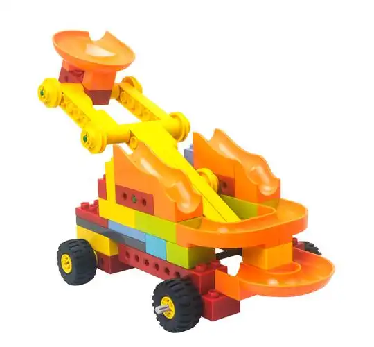 乐高积木大颗粒齿轮电动机械科教拼装 益智3 6岁8男女孩儿童玩具