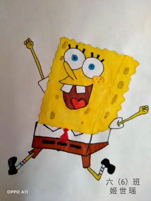 六年级学生美术作品集 写美篇第一节课我们一起学习了拟人化动漫形象