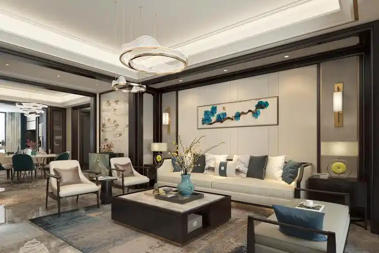 新中式风格设计,既是中国传统风格文化与现代时尚元素的融合与碰撞,又