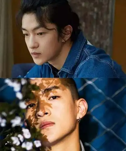 剃了寸头才露出最适合他的烈性一面,其实屈楚萧之前可是长发飘飘范儿