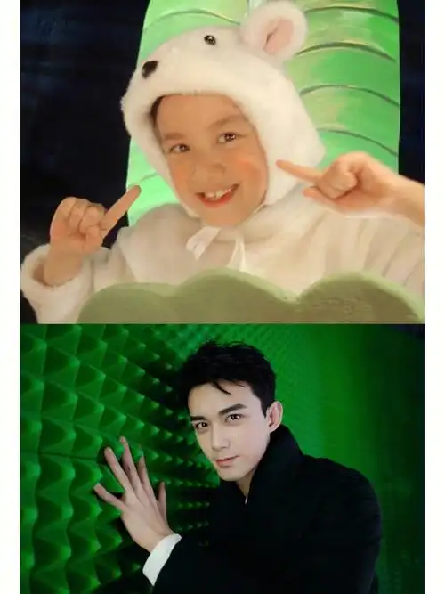 吴磊小时候也太可爱了吧