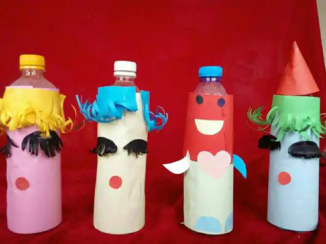 【巧手制作 瓶分快乐】 长乐涩埠幼儿园假期亲子手工制作