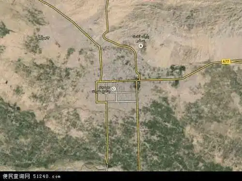 阿富汗赫拉特地图(卫星地图)