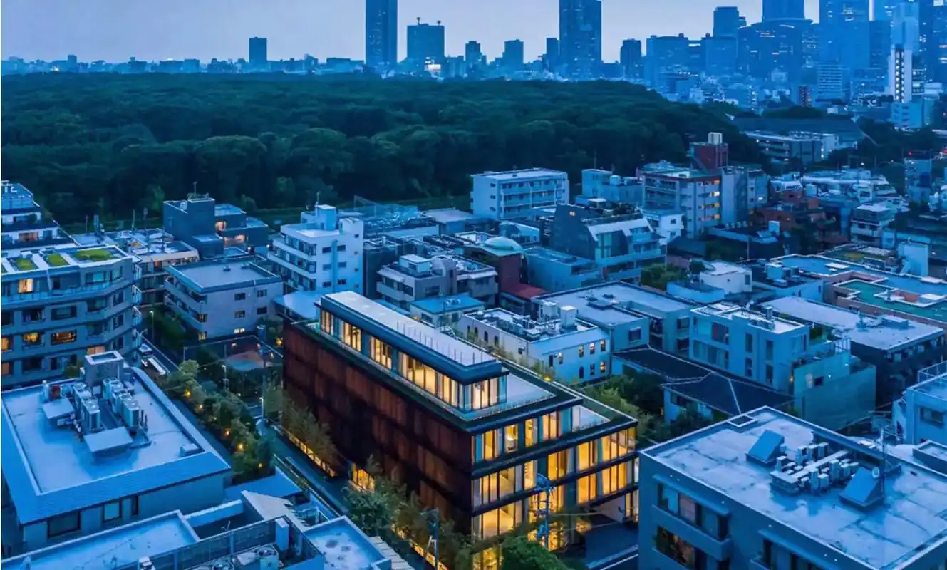 9591东京核心富人区低密度顶奢豪宅 95日本国宝级设计师隈 - 抖