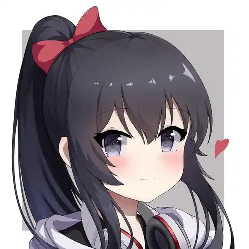 单马尾小姐姐方图1080p