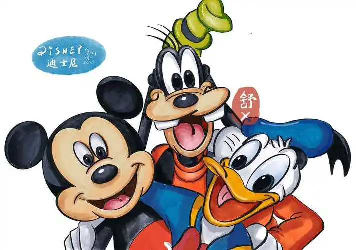 迪士尼系列手绘|动漫|动画片|z51077183 - 临摹作品 - 站酷 (zcool)