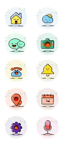 一组原创mbe图标|ui|图标|misstaken - 原创作品 - 站酷 (zcool)