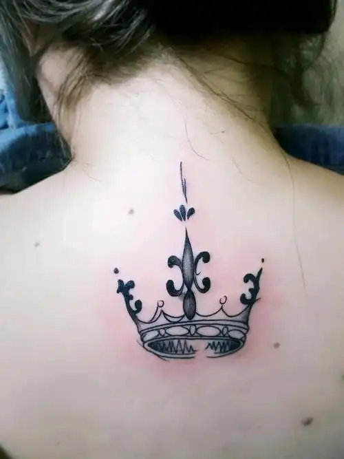 两个皇冠_纹身图案手稿图片_刺客的纹身作品集