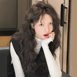 假发女全头套式中长发中分