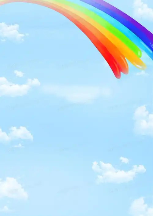 小升初个人简历海报背景素材