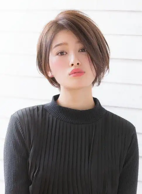 女星都在剪短发特搜不同风格的短发加码圆脸适合的短发造型