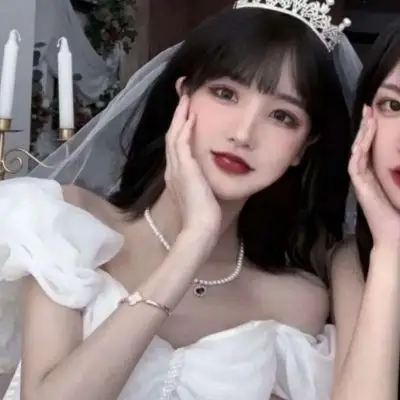 两人神仙闺蜜头像 高清温柔到爆的神仙头像闺蜜女生图片