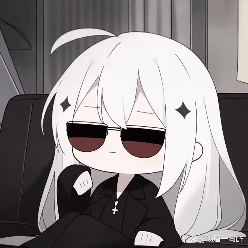 动漫女头|墨镜一戴 我最酷帅