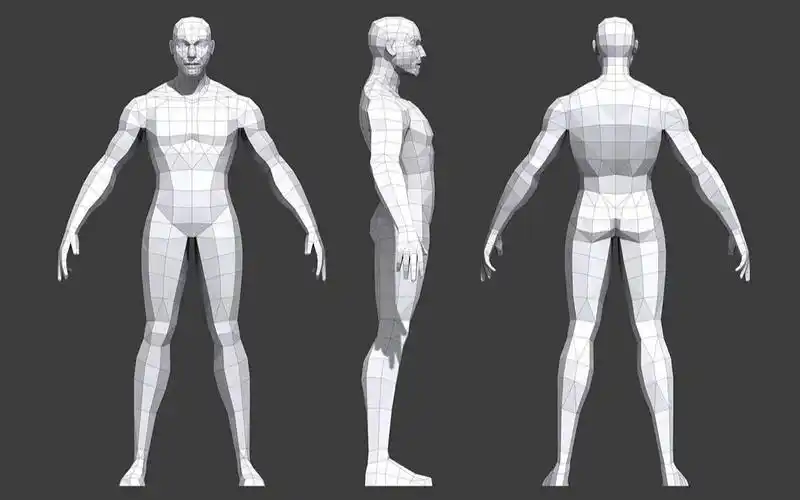 3dmax:男性角色 人物建模零基础教学讲解