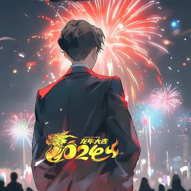 2024龙年春节男生头像背影杀动漫男头.93 关于取图→点本 - 抖音