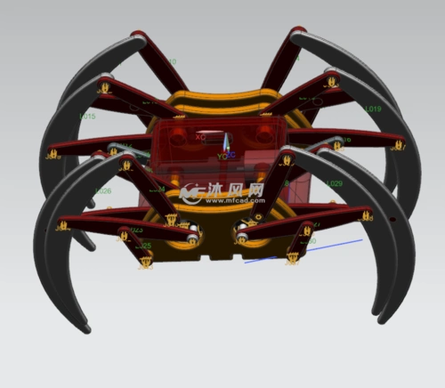 小动物蜘蛛ug模型