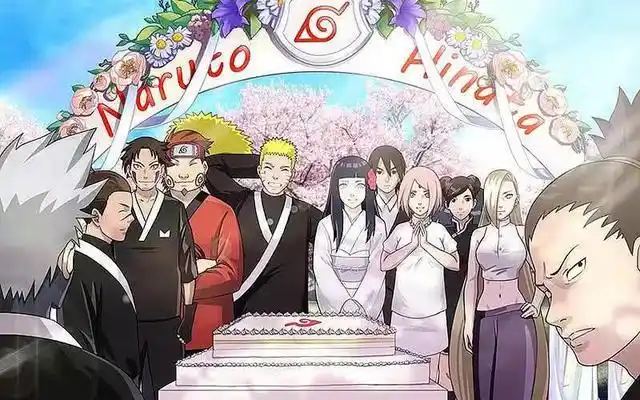 鸣人和雏田结婚,伊鲁卡扮父亲,卡卡西呢?