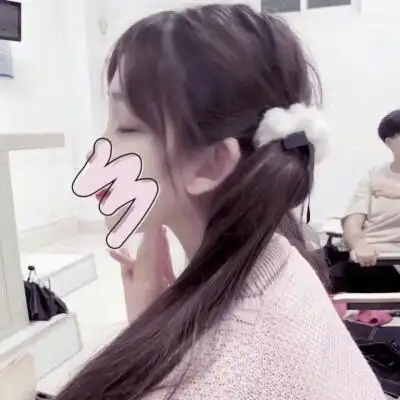 恬恬双马尾可爱软妹女头我要在先生的心里住下啦