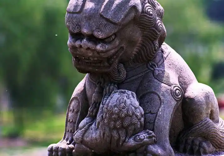 历代石狮子差异鉴赏_造型