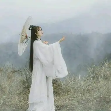 气质古装美女头像气质女生着古装恍然如梦