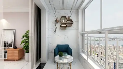 100㎡北欧极简二居装修案例_效果图_土巴兔装修网