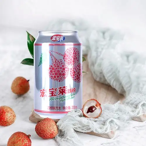 东北特产宏宝宝莱荔枝汽水330ml24整箱经典口听碳酸饮料