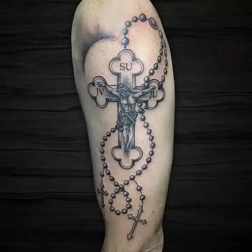 墨忆推荐|十字架纹身