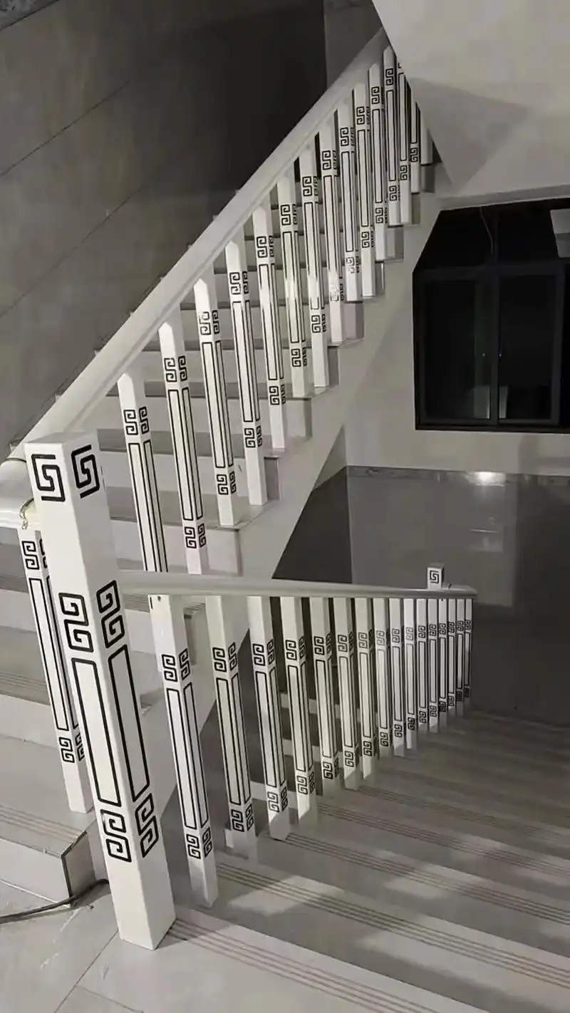新中式楼梯,案例欣赏#新中式#楼梯扶手 #楼梯厂家 - 抖音