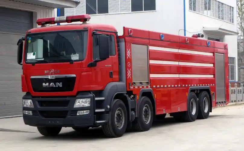 形形色色的各种消防车灭火的原理大全