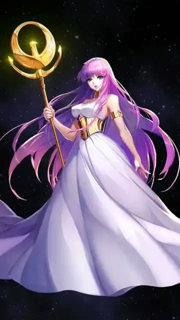 圣斗士星矢女神雅典娜动态壁纸