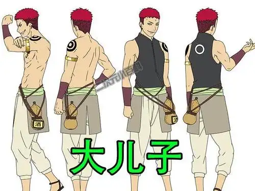 火影同人:我爱罗迎娶小樱,倒插门加入木叶,生下3个孩子