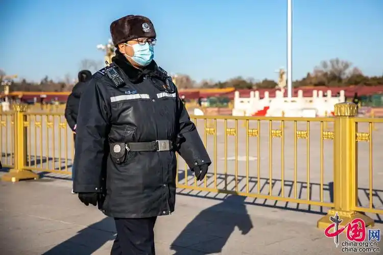 首个中国人民警察节我们驻守在北京天安门组图