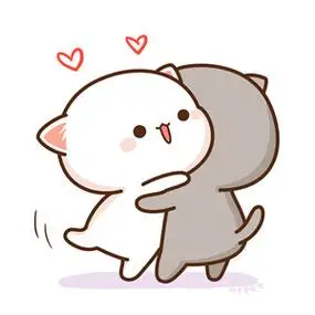 蜜桃猫情侣头像一对可爱蜜桃猫所有表情包图片