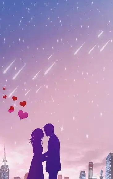 梦幻浪漫h5背景