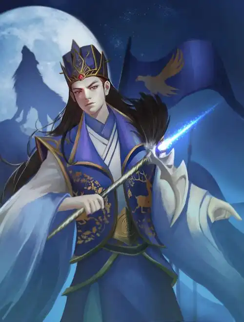 三国人物司马懿人设图 - 米画师