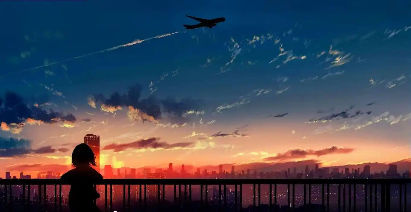 标题你们想吧.#二次元风景 #二次元壁纸  - 抖音