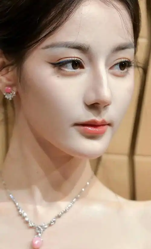 迪丽热巴扛住了顶光