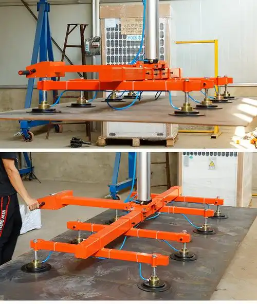 激光切割上料机真空吸盘摇臂吊具钢板板材吊具单臂气动悬臂上料机