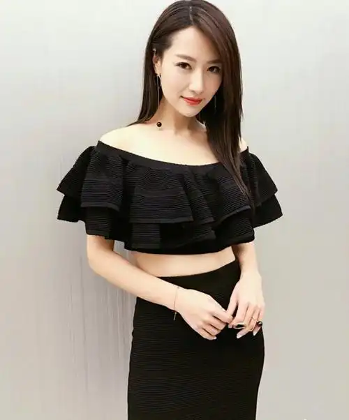 白冰最美照白冰好身材时尚写真