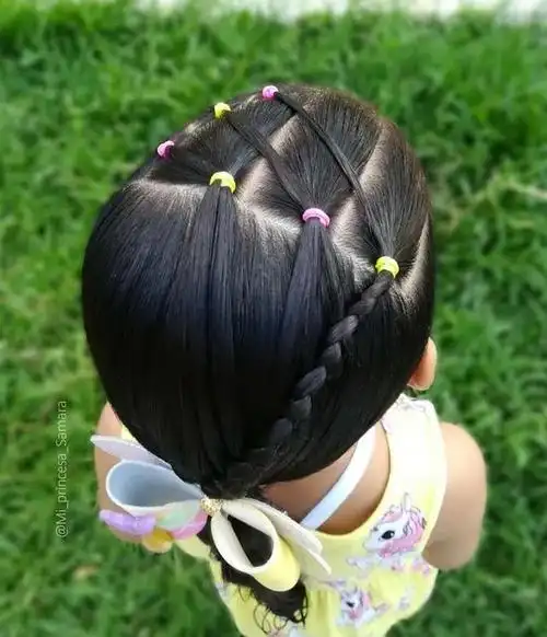 小女孩最漂亮辫子发型,扎辫子发型图片-wensenlan