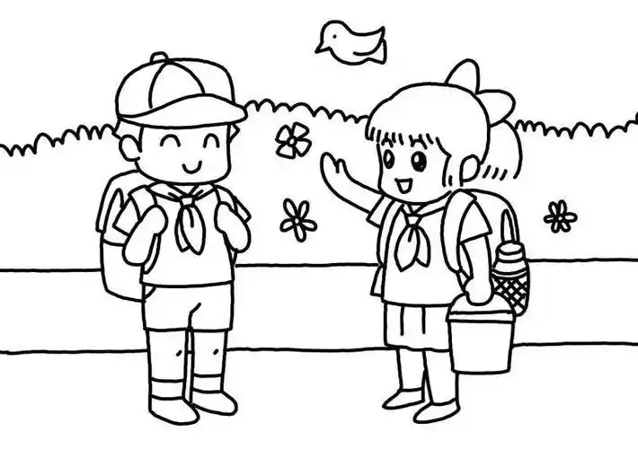 儿童简笔画素材资源收藏给孩子学习吧