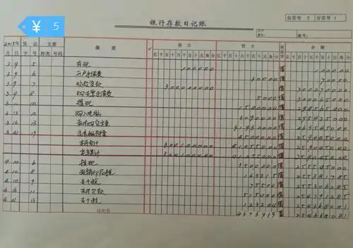 新世纪学校会计实操账簿