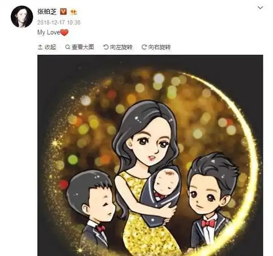 张柏芝深夜发文诉苦一人照顾三个儿子单亲妈妈心声让人心疼