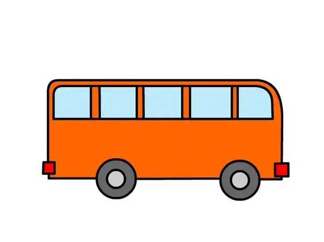 交通工具怎么画